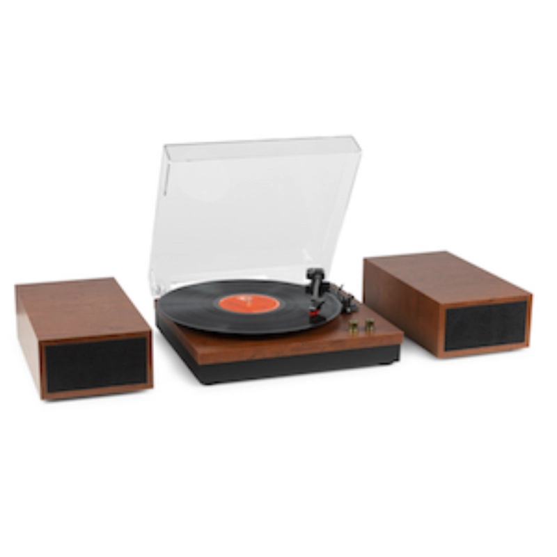 Fenton RP165C Record Player+Sp.BT Cherry