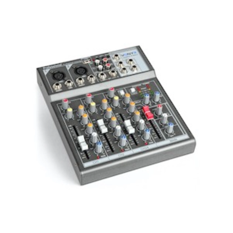 Vonyx VMM-F401 Music Mixer 4Ch/MP3/Echo