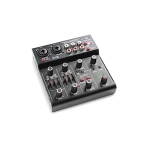 Vonyx VMM220 Mixer 4CH/EQ/USB/BT, Echo