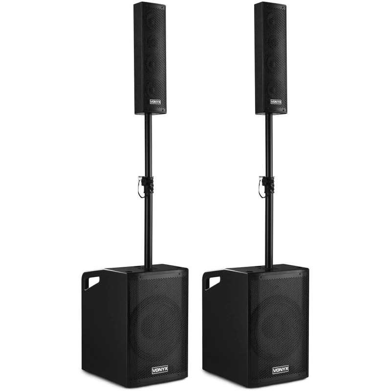 Vonyx VX1050BT Sistema Audio 2 Sub +2 Satelliti 1150 Watt