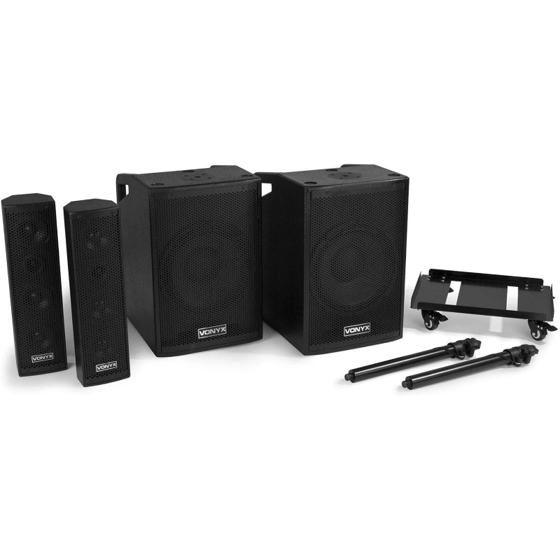 Vonyx VX1050BT Sistema Audio 2 Sub +2 Satelliti 1150 Watt