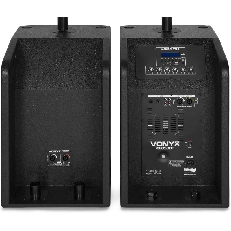 Vonyx VX1050BT Sistema Audio 2 Sub +2 Satelliti 1150 Watt