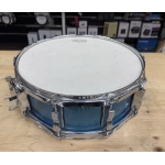 usato Ludwig Rullante 14"x5" Blu Trasparente