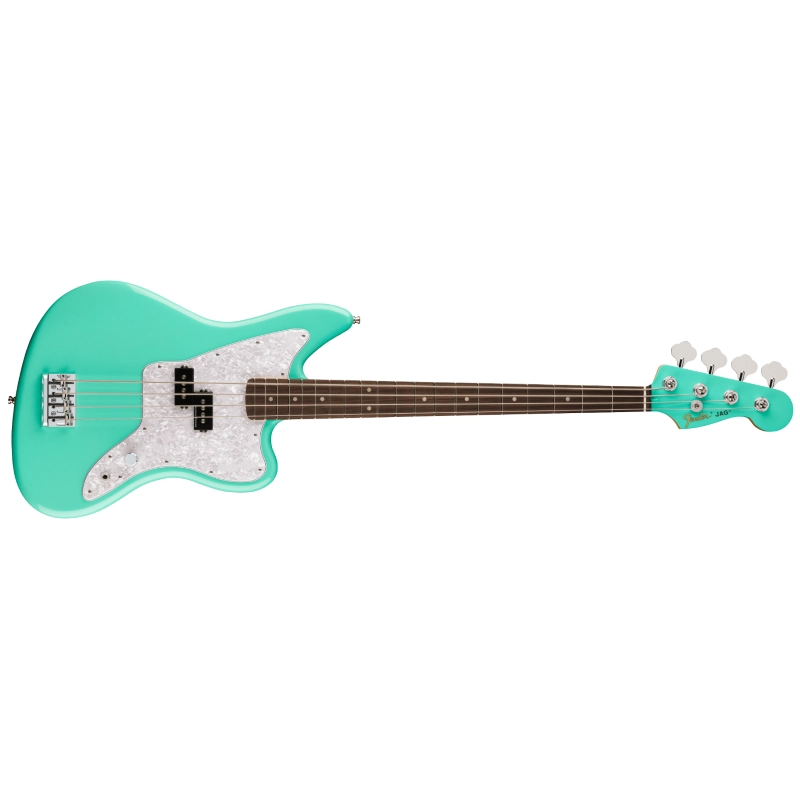 Fender Mark Hoppus Jaguar Bass®, Rosewood Fingerboard, Sea Foam Green