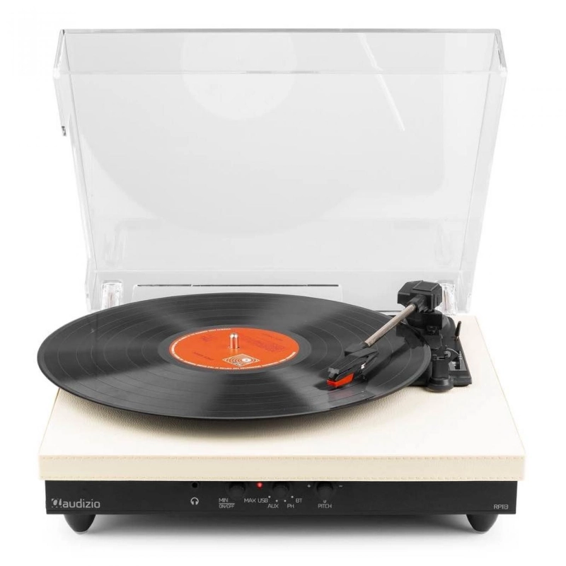 Audizio RP113C Giradischi Record Player Btout Creme