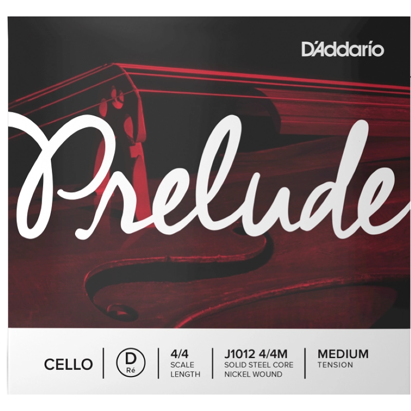 D'Addario J1012 Prelude RE Cello 4/4 Medium