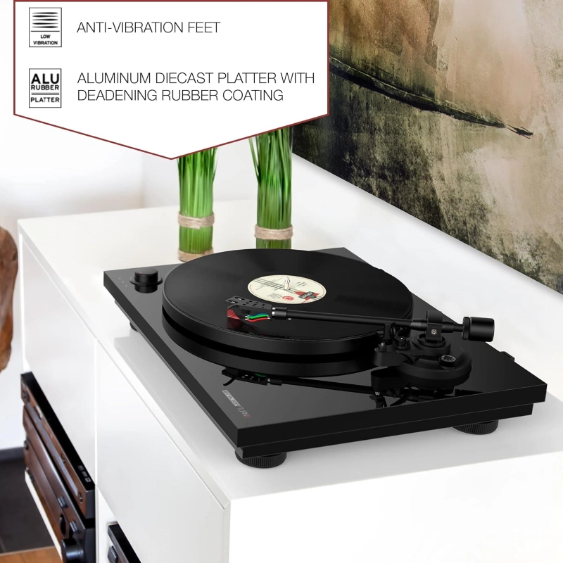 RELOOP TURN3 Giradischi Trazione a cinghia con interfaccia digitale USB