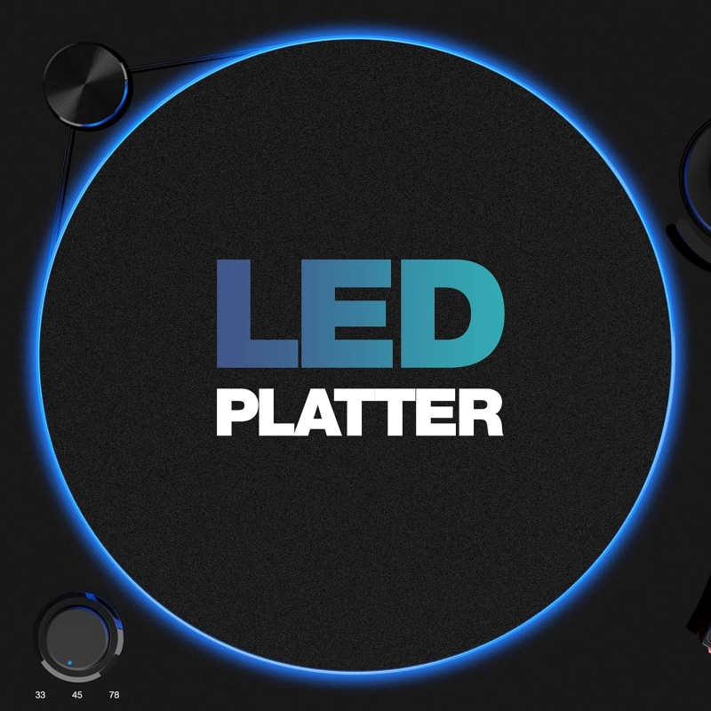 RELOOP TURN7 Giradischi cinghia con Ortofon 2M