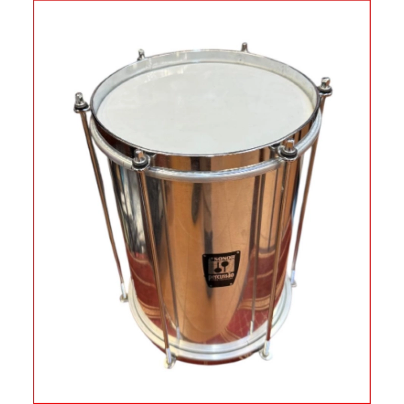 Repinique Sonor 8''x12'' Alluminio 6 Tiranti