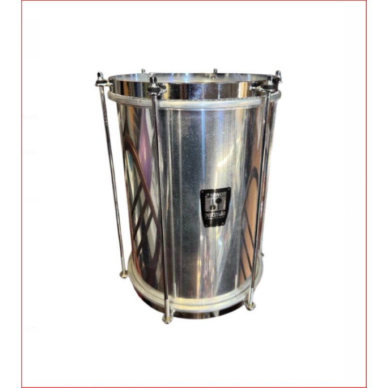 Repinique Sonor 8''x12'' Alluminio 6 Tiranti