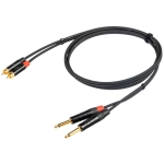 Proel CHLP310LU3 Cavo Doppio Jack - Doppio RCA