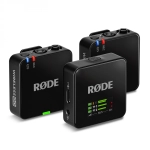 Rode Wireless Go Gen 3 Sistema Microfonico Wireless Versatile e Avanzato, Black