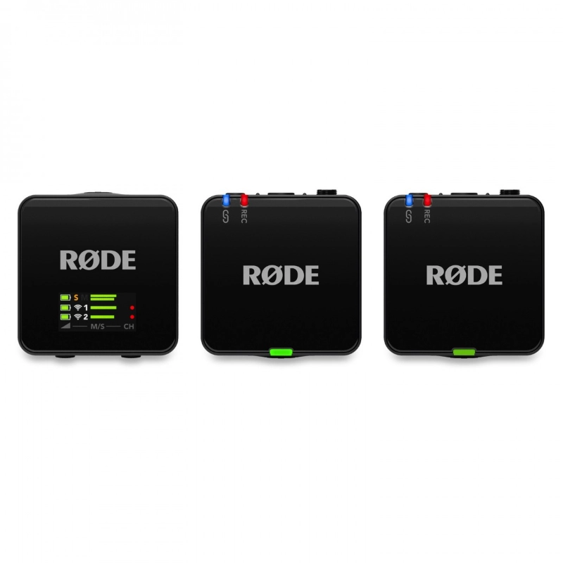 Rode Wireless Go Gen 3 Sistema Microfonico Wireless Versatile e Avanzato, Black