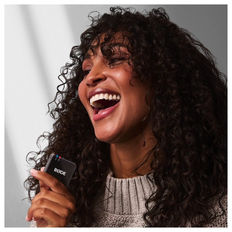 Rode Wireless Go Gen 3 Sistema Microfonico Wireless Versatile e Avanzato, Black