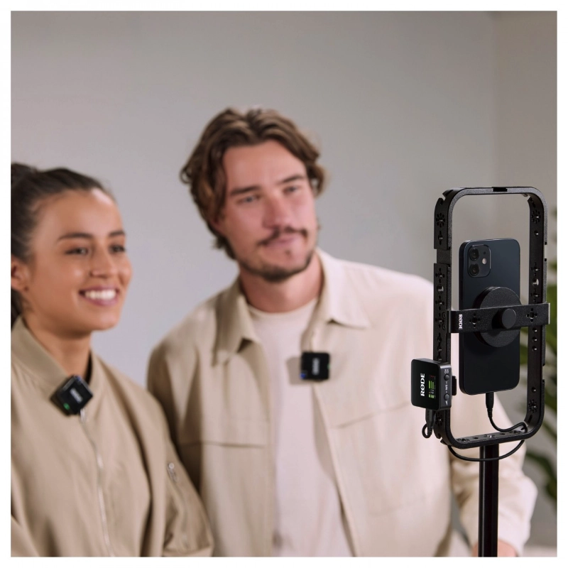 Rode Wireless Go Gen 3 Sistema Microfonico Wireless Versatile e Avanzato, Black