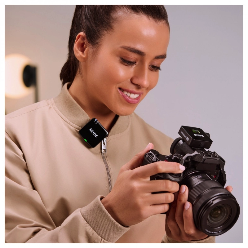 Rode Wireless Go Gen 3 Sistema Microfonico Wireless Versatile e Avanzato, Black