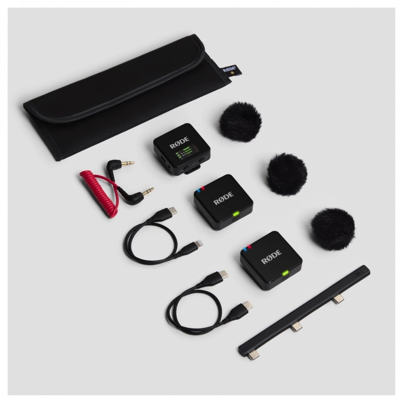 Rode Wireless Go Gen 3 Sistema Microfonico Wireless Versatile e Avanzato, Black