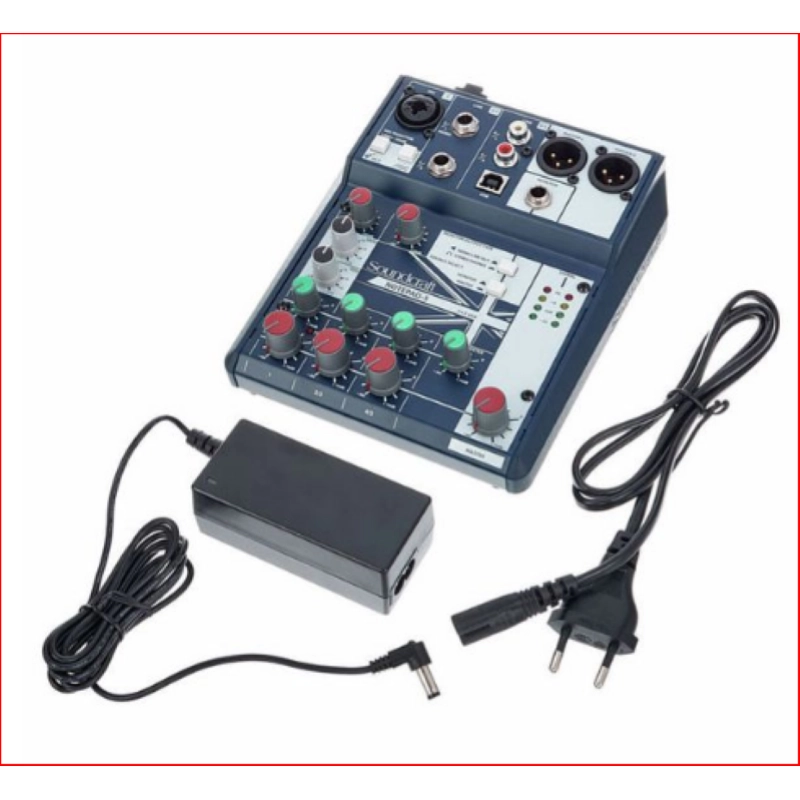 Soundcraft NOTEPAD 5 Mixer 5 canali
