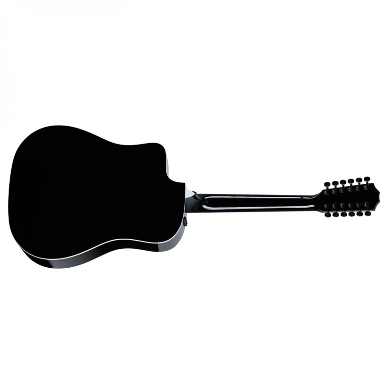 Taylor 250ce-BLK Plus Maple Spruce 12 Corde Dreadnought