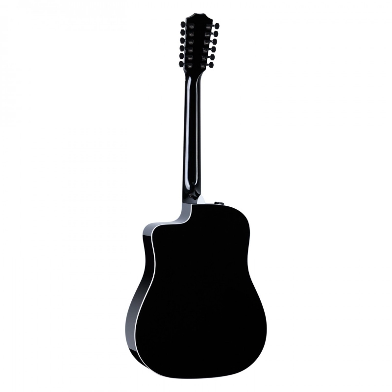 Taylor 250ce-BLK Plus Maple Spruce 12 Corde Dreadnought