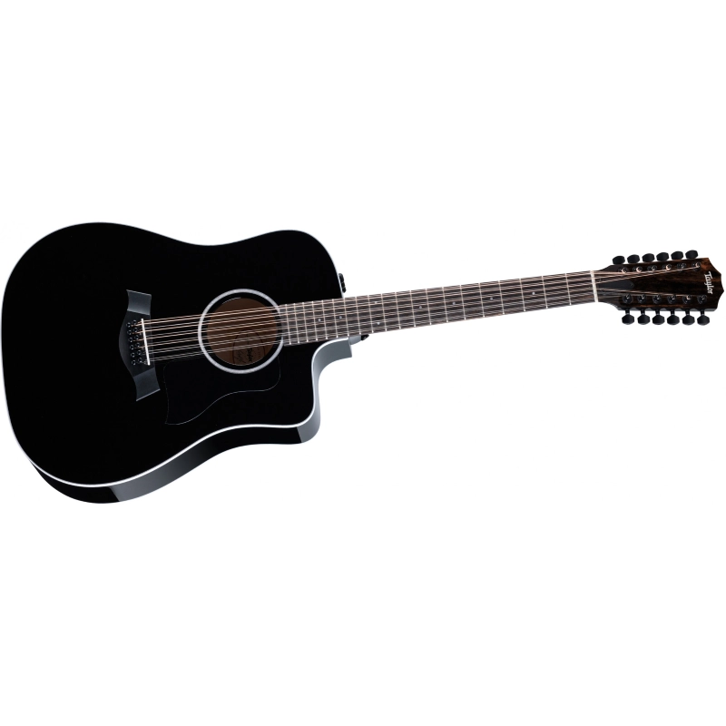 Taylor 250ce-BLK Plus Maple Spruce 12 Corde Dreadnought