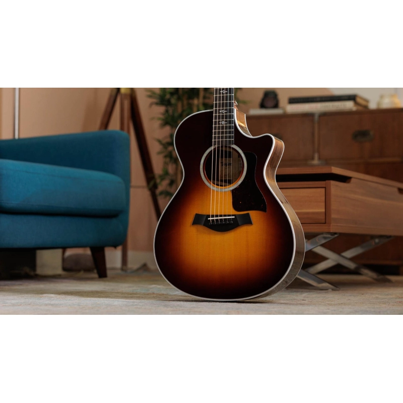 Taylor 412ce-R V-Class Bracing Tobacco Sunburst Top