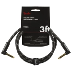 Fender Deluxe Series Tweed Instrument Cables Cavo Telato Jack Pipa - Jack Pipa Black Tweed 0990820096