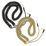 Fender Deluxe Series Tweed Coil Instrument Cables Cavo Spiralato Jack - Jack Pipa