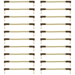 Fender Deluxe Series Instrument Cables (Bowl of 20) Tweed Cavo Patch Telato Jack Pipa - Jack Pipa