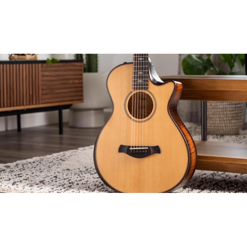 Taylor Builder's Edition 652ce Nat Top V-Class Bracing 12 Corde