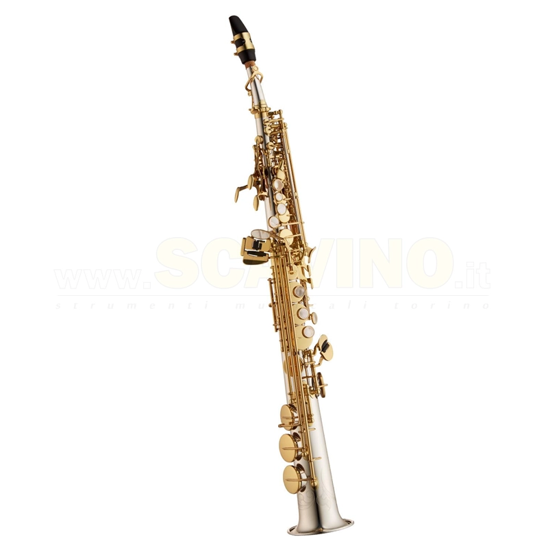 Yanagisawa S-WO37 Elite Sax Soprano in Argento Massiccio