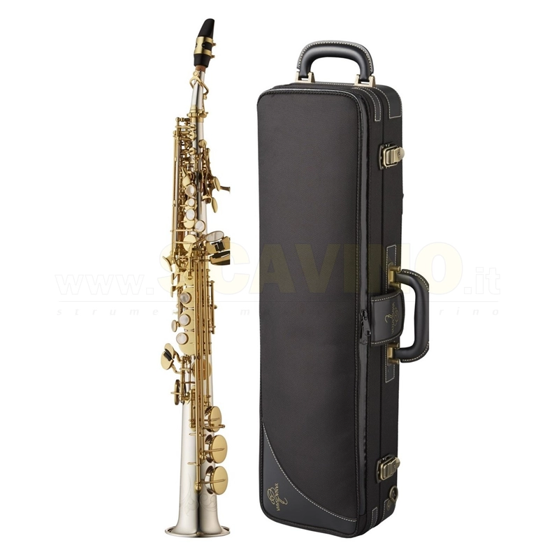 Yanagisawa S-WO37 Elite Sax Soprano in Argento Massiccio