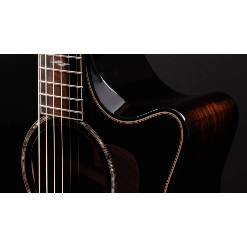 Taylor 814ce V-Class Builder's Edition Blacktop Grand Auditorium