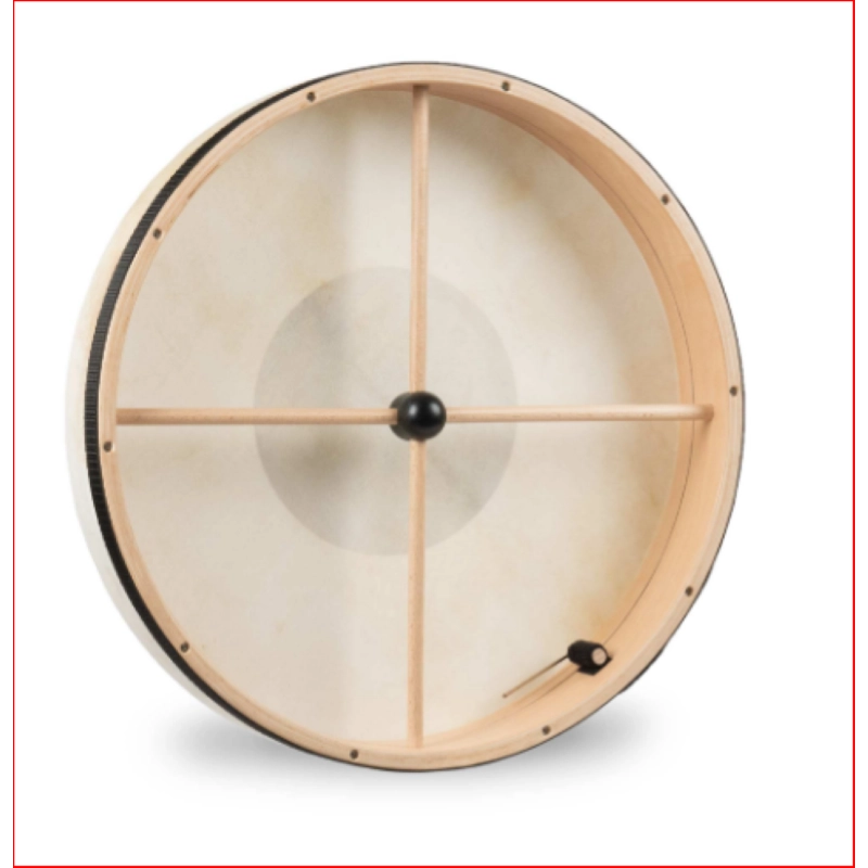 Schlagwerk RTS51D - Frame Drum Black Dot 20'' accordabile