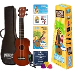 Mahalo STV278BRK Ukulele Rainbow KIT Brown MK1TBRK