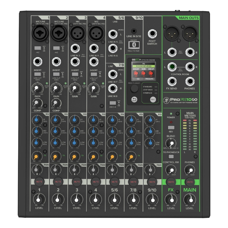 mackie pro fx 10 go