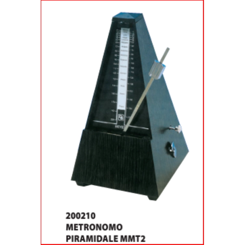 METRONOMO MECCANICO MMT2 PIRAMIDALE