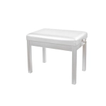 Generalsound 101DG BS WHS Satin Panca in Metallo Regolabile Bianco Satinato