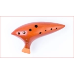 Ocarina in FA Tenore Plaschke terracotta Fa1-Mi2