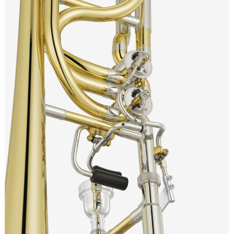 Yamaha YBL835GDWOC Trombone Basso con Campana Svitabile Laccato Senza Custodia