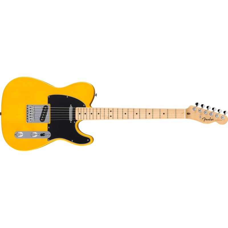Fender Standard Telecaster®, Maple Fingerboard, Black Pickguard, Butterscotch Blonde 0266021550