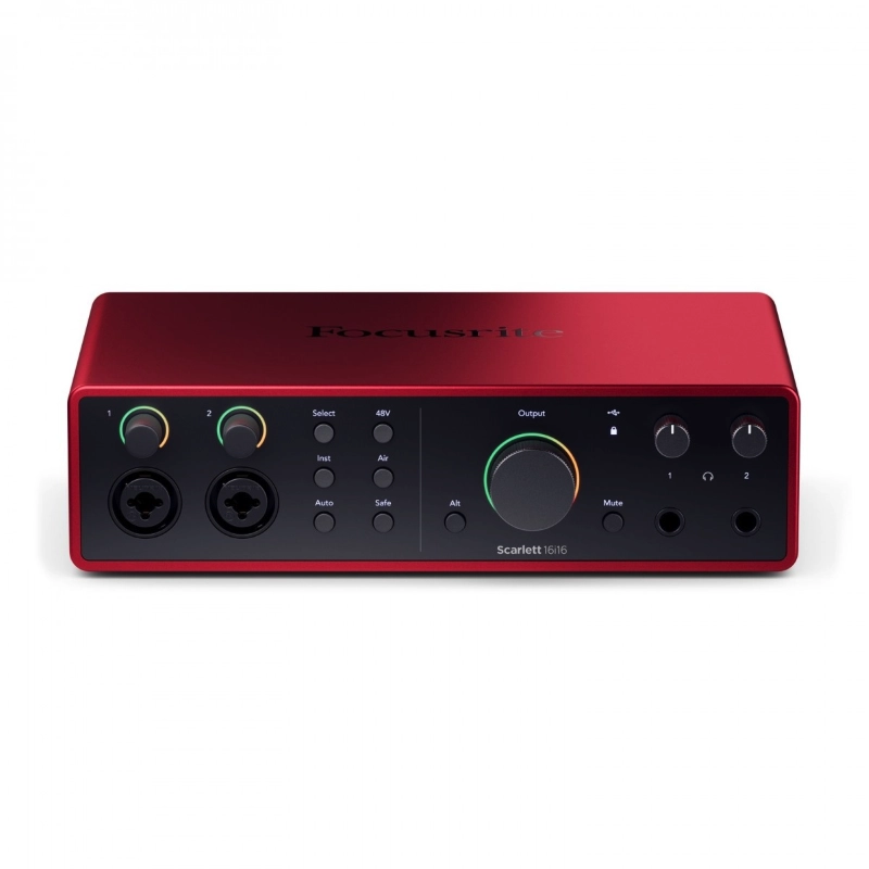 Focusrite Scarlett 16i16 4th Gen Interfaccia Audio USB C 16 In 16 Out