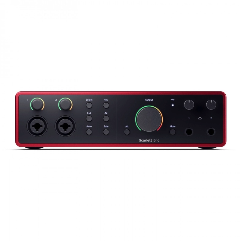 Focusrite Scarlett 16i16 4th Gen Interfaccia Audio USB C 16 In 16 Out