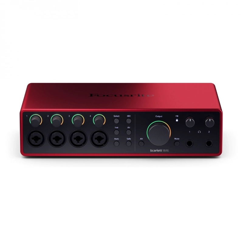 Focusrite Scarlett 18i16 4th Gen Scheda Audio USB 4 Canali