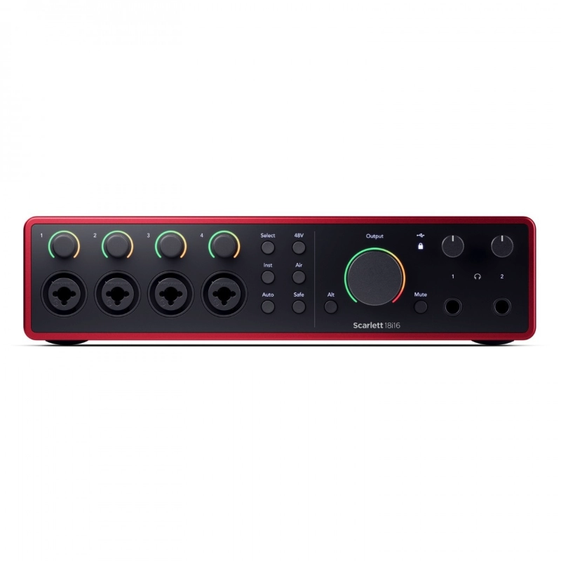 Focusrite Scarlett 18i16 4th Gen Scheda Audio USB 4 Canali