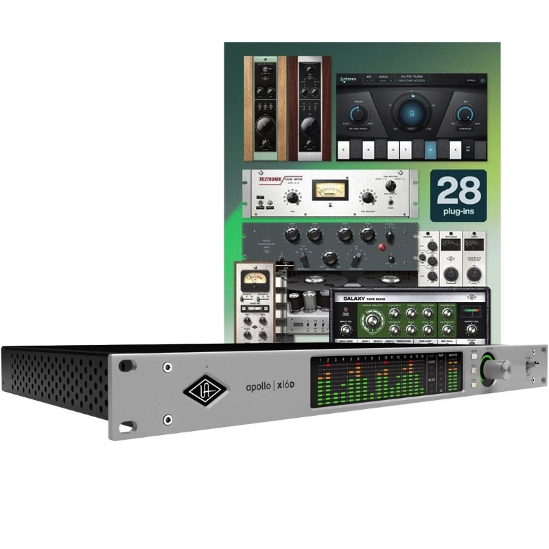 Universal Audio Apollo X16D Essentials+ Interfaccia Audio Thunderbolt 3 Dante 16x16