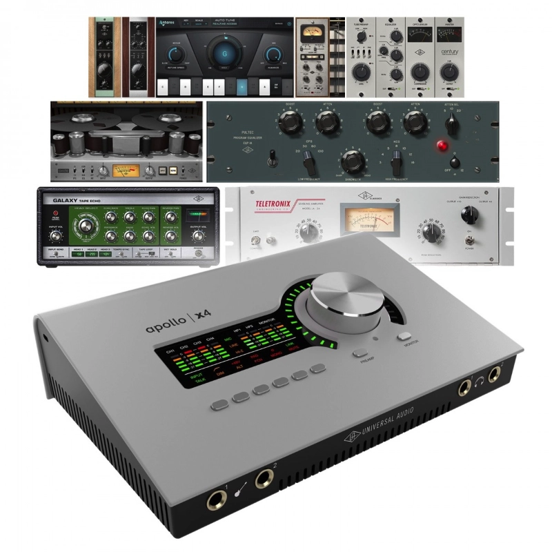 Universal Audio Apollo X4 Gen 2 Essentials+ Interfaccia Audio Thunderbolt 3 12x18 Input