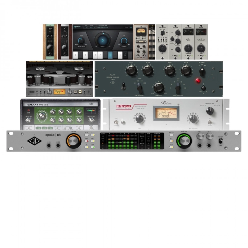 Universal Audio Apollo X8 Gen 2 Essentials+ Interfaccia Audio Thunderbolt 3 18x24