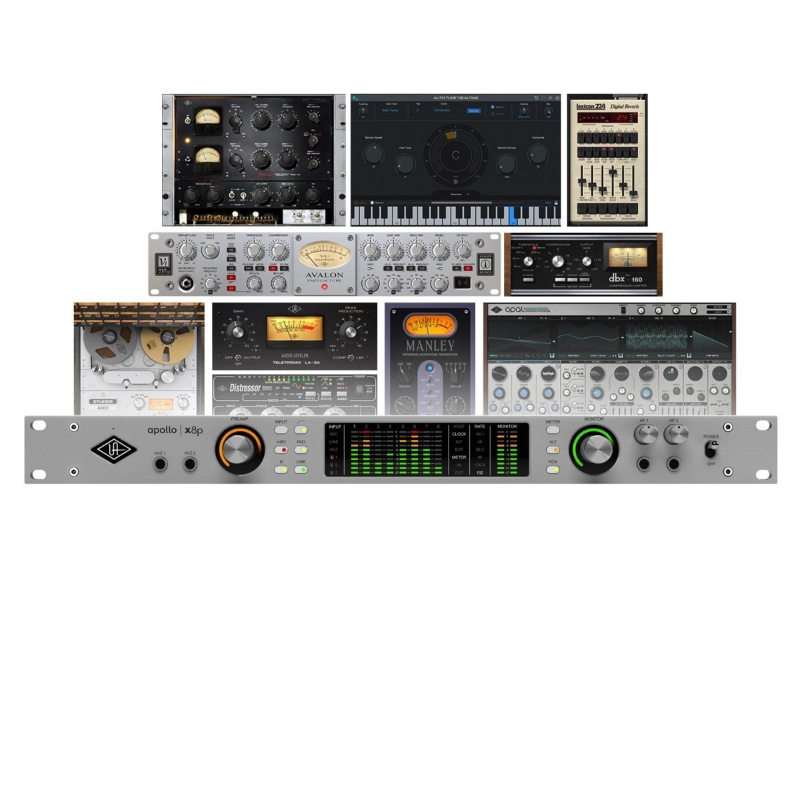 Universal Audio Apollo X8p Gen 2 Studio+ Interfaccia Audio Thunderbolt 3 18x24