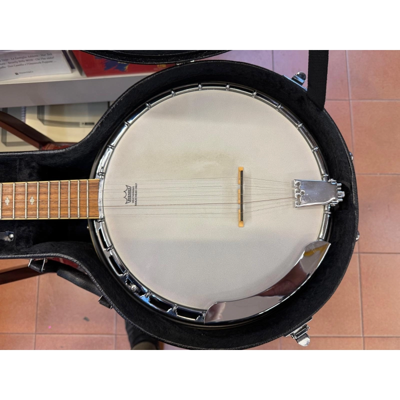 usato Gretsch banjo 5 corde con astuccio